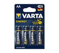 Energy AA Batteria monouso Stilo AA Alcalino Batteria monouso, Stilo AA, Alcalino, 1,5 V, 4 pz, 50,5 mm