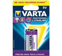 Varta Batteria al litio professionale (9 V, 1200 mAh, 1 blister)