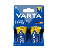 Varta Batteria Longlife Power Torcia D Alcalina Blister 2 Pezzi