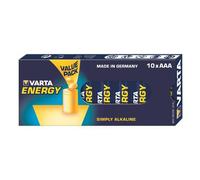 Varta Batteria alcalina Micro (AAA/LR03) Energy confezione da 10 pezzi