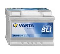 VARTA BATTERIA AVVIAMENTO AUTO BLUE DYNAMIC 60 AH TIPO D59 540 A DI SPUNTO 12 V