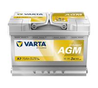 Batteria Auto Varta A7 (ex Varta E39) Start&stop Silver Dynamic Xev 70 Ah - 760 A