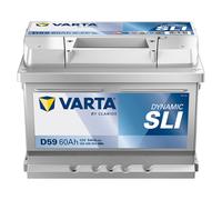 VARTA Batteria Avviamento per Auto D59 60Ah 540A DYNAMIC SLI - (242x175x175 mm)