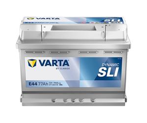 VARTA Batteria Avviamento per Auto E44 77Ah 780A DYNAMIC SLI - (278x175x190 mm)