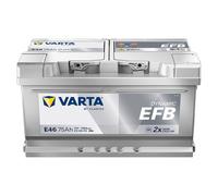 VARTA Batteria Avviamento per Auto E46 75Ah 730A DYNAMIC EFB - (315x175x175 mm)