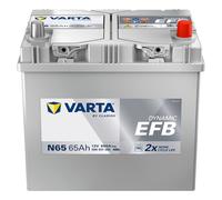 VARTA Batteria Avviamento per Auto N65 65Ah 650A DYNAMIC EFB - (232x173x225 mm)