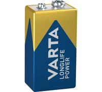 Varta Longlife Power, Batteria Alcalina, 9V, E-Block, 6LP3146
