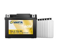 VARTA Batteria per Moto/Scooter 3Ah 40A B00 POWERSPORTS AGM - (114x71x86 mm)