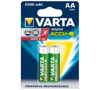 Varta Batteria ricaricabile AA (2500 mAh, 1,2 V, confezione da 2)