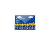 VARTA Longlife Power, Batteria alcalina, AA, Mignon, LR6, 1,5V, confezione da 12, Made in Germany