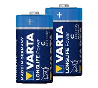 VARTA Batterie alcaline al manganese, Dim. internazionali: LR14 Quantità:2