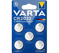 VARTA Batterie Electronics, CR2032, batteria a bottone al litio, 3 V, confezione da 50 pezzi, in confezione originale
