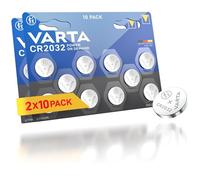 Varta Batterie Electronics CR2032 Batteria al Litio 3V Pacco da 20 Batterie in Confezione Originale da 1