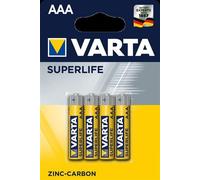 VARTA BATTERIE MINI STILO AAA R03 4 PZ 00002