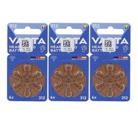 Varta Batterie Per Apparecchi Acustici 312 3x6 St
