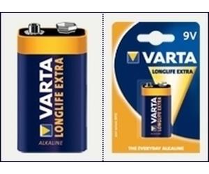 Varta Battery Alkaline E-Block 6LR61 9V-Energy Blister (2 Pack) NEW