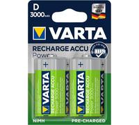 Varta Batteria Ricaricabile Mono D NiMH 3000mAh (Blister di 2)