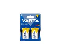 Varta Blister 2 Batterie 1.5V Longlife Alcalina D Torcia