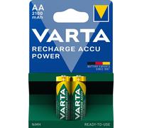 Varta Blister 2 Batterie Ricaricabili Stilo AA 2100 mAh