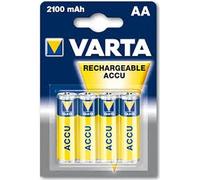 8 batterie AA Stilo ricaricabili VARTA 2100 mAh Ni-Mh 1,2V
