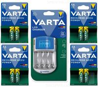 VARTA caricabatterie LCD pile ricaricabili AA 2100mAh e AAA 1000mAh scegli lotto