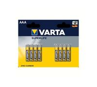 VARTA Caricabatterie Marca Modello CF8 SUPERLIFE ZINCO Carbone AAA