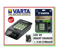 Varta Caricatore Intelligente Lcd Con 4 Batterie 2100mah Aa One Size Black
