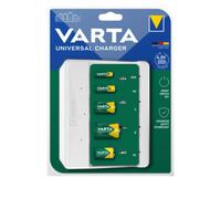 VARTA Caricabatterie Universale Per Aa AAA C D 9V Nimh 57658 Senza Batterie New