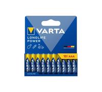 Varta Confezione 10 Batterie Varta Longlife Power Ministilo AAA