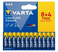 Varta Confezione 12 Batterie Varta Longlife Power Ministilo AAA