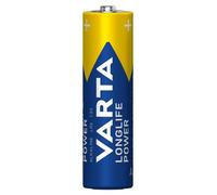 VARTA Longlife Power, Batteria Alcalina, AA, Mignon, LR6, 1,5V, 4-pack, Made in Germany