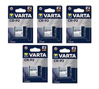 VARTA CR P2 - Batteria al litio, CRP2, 1300 mAh, confezione da 1