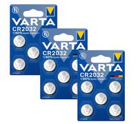 VARTA CR 2032 Batteria a bottone al litio per telecomando orologio 3V 5 pezzi x3