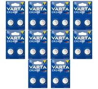 VARTA CR 2430 Batteria a bottone al litio per telecomando 3V 2 pezzi x 10