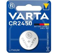 Varta LITHIUM Coin CR2450 (Batteria a bottone, 3V) Blister da 1