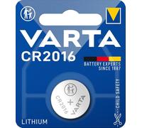 Varta CR2016V 1-BL (6016) Single-use battery al litio 3V - Single-use battery, CR2016, Litio, Bottone/moneta, 3 V, 1 pezzo