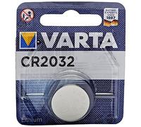 Varta CR2032 Batteria Litio a Bottone, Piatta, Specialistica, 3 Volts, Diametro 20mm, Altezza 3,2mm, confezione 1 pila