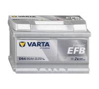 VARTA D54 Silver Dynamic EFB 65Ah 650A Start-Stop Batteria Auto 565500065