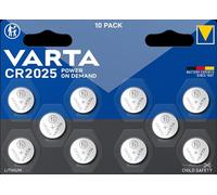 Varta Pila a bottone al litio CR2025 3 V Argento