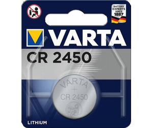 Varta Electronics CR2450 Lithium Button Cell 3V (Blister da 1) UN3090 - SV188