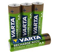 Varta Endless 56686101404 Batterie ricaricabili AA Stilo 2500 mAh