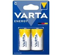 Varta - energy batteria alcalina c lr14 blister*2