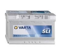 VARTA F16 Batteria auto piombo acido 12V 80Ah 740A DX 315x175x190 mm