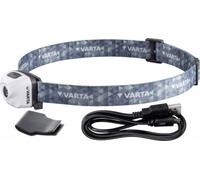 Varta H30R Lampada Frontale Ricaricabile Outdoor Sport Leggera 300lm USB IPX4