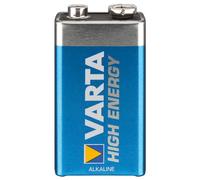 Varta High Energy 4922 - Batteria alcalina, 9 V, confezione da 1