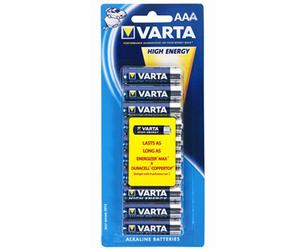 Varta High Energy AAA battery 10-pack