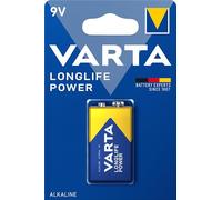 Varta High Energy - Pila alcalina al manganese, 9 V