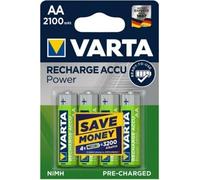 Varta HR06 Accu 2100mAh R2U 4 AA Batterie