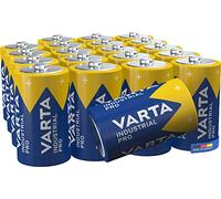 Varta Industrial Batterie D Mono Batteria Alcaline LR20, Multicolore, Confezione da 20