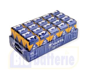 VARTA INDUSTRIAL Box confezione 20 batterie alcaline 9 Volt PROCELL ENERGIZER